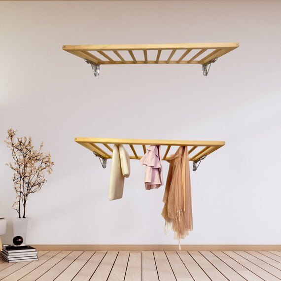 Space saving laundry drying rack hotsell