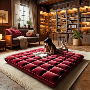 Luxury Floor Cushion for Cozy Seating and Relaxation
