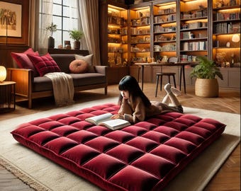Luxury Floor Cushion for Cozy Seating and Relaxation