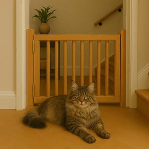 Foldable Security Gate for Small Dogs and Puppies
