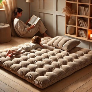 Floor Cushion for Comfortable Seating and Home Decor