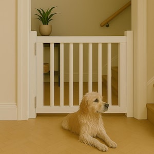 Custom Pet Barrier with Sliding Door Functionality