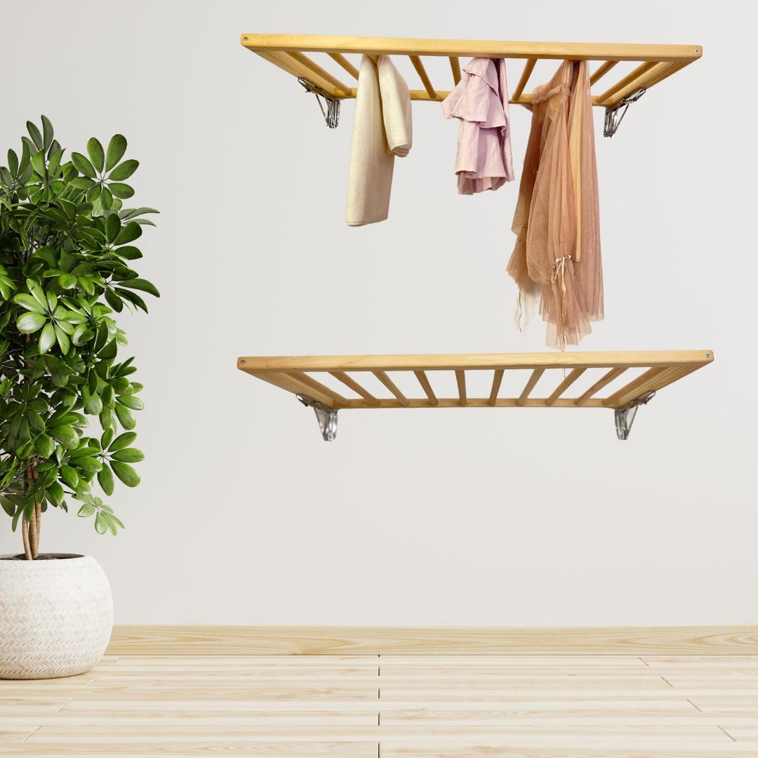 Adjustable Space-efficient Drying Racks, Vintage Modern Designs - Etsy