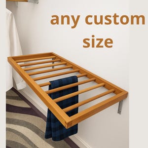 Wall Mounted Rack Hanging Drying Laundry