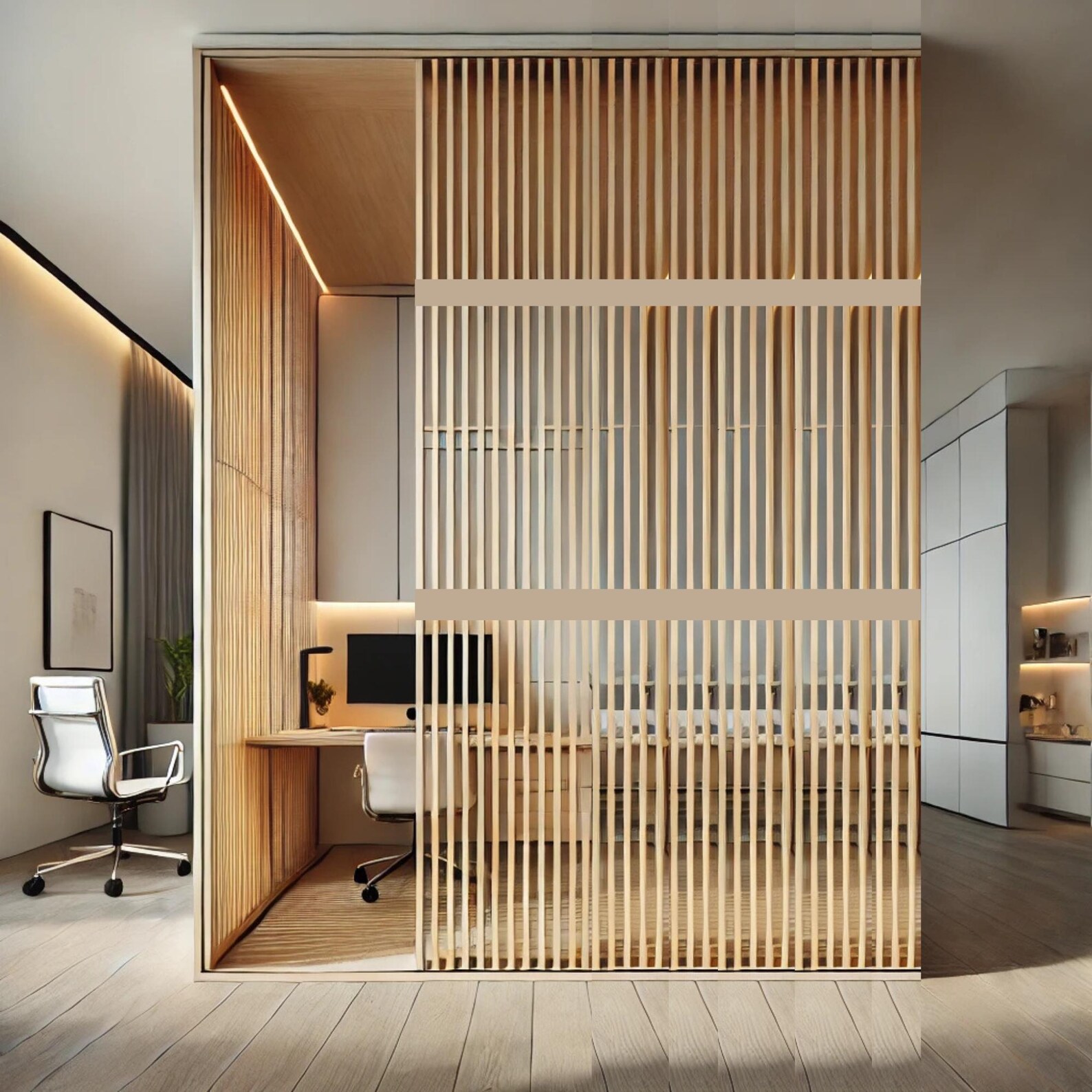 Solid Wood Room Dividers, Handcrafted Partitions and Decorative Wall ...
