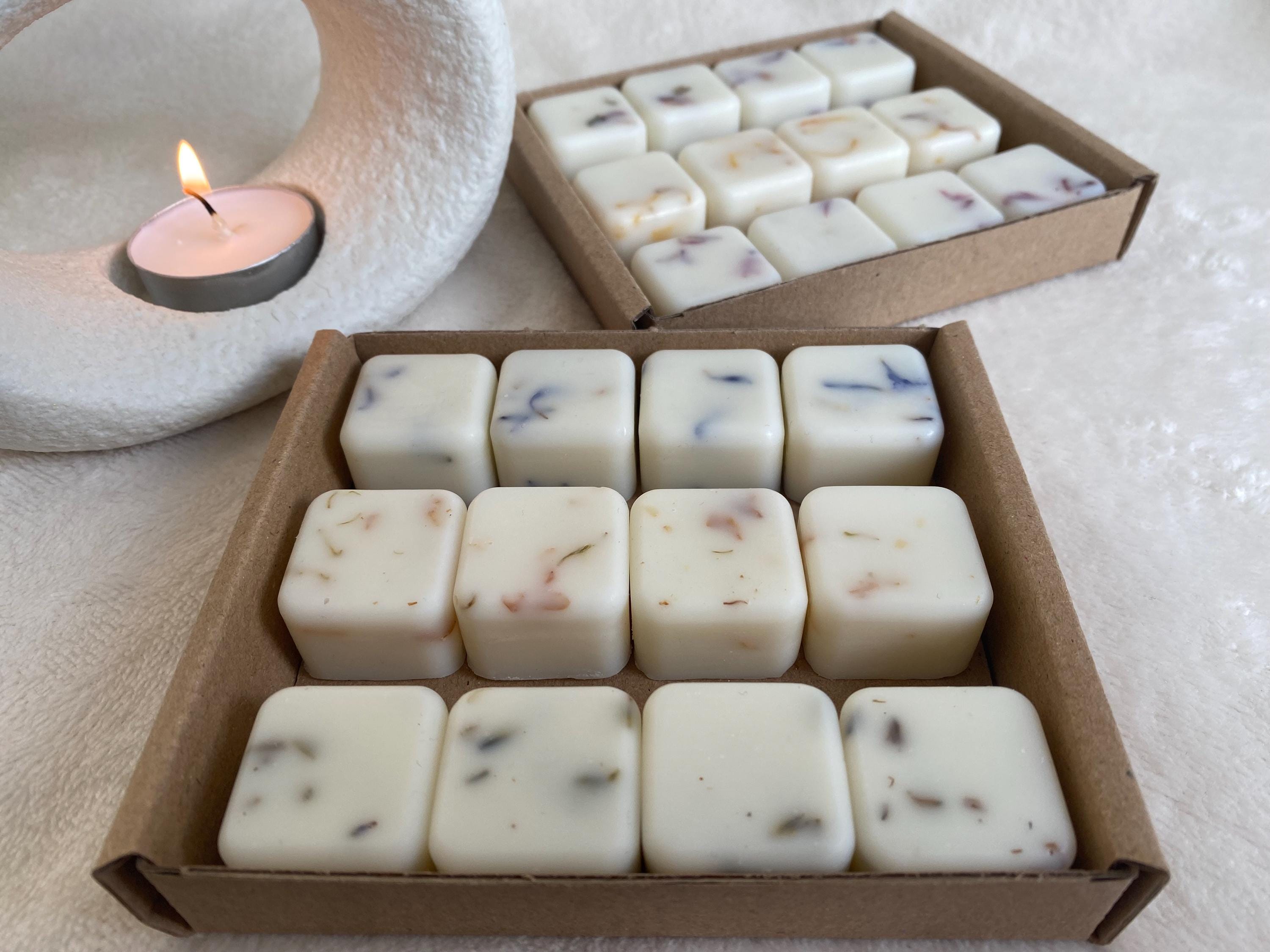 Soy Wax Melts Handmade Botanical Collection 12 pcs Pack Highly Scented Vegan Friendly