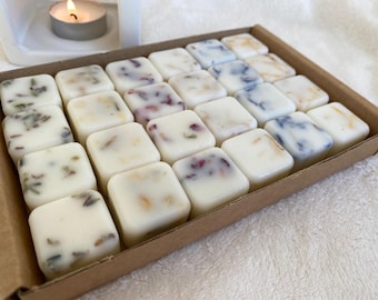Soy Wax Melts Handmade Botanical Collection 24 pcs Pack Highly Scented Vegan Friendly