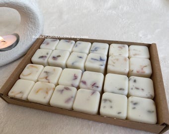 Soy Wax Melts Handmade Botanical Collection 24 pcs Pack Highly Scented Vegan Friendly