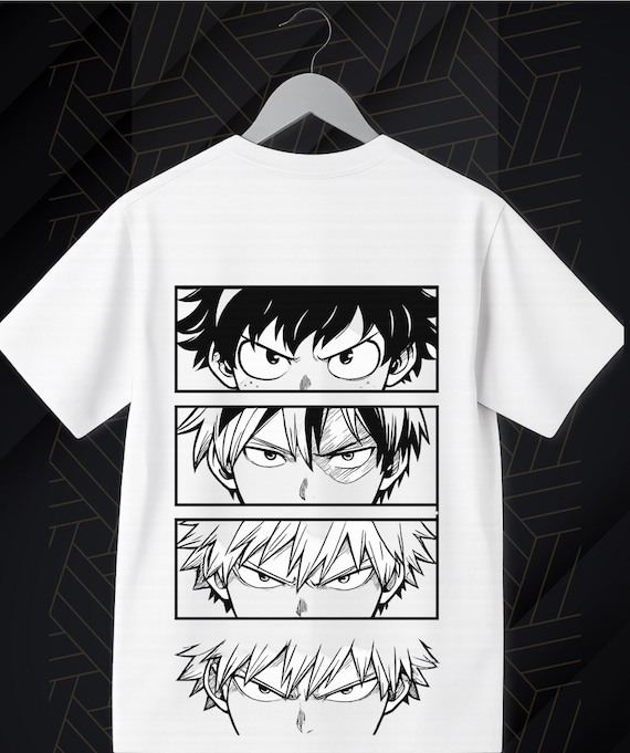 Manga Madness: T-Shirt Designs That Speak Volumes
