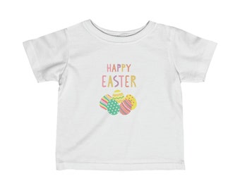 T-shirt in jersey pregiato per neonati di Pasqua