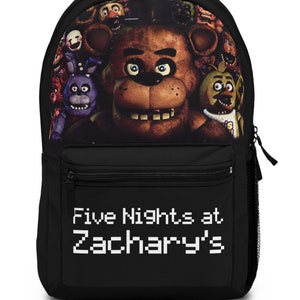 Buzzdaisy Five Nights at Freddy's Backpack with Computer Protection and USB  Charging - Large Capacity School Bag in 2023