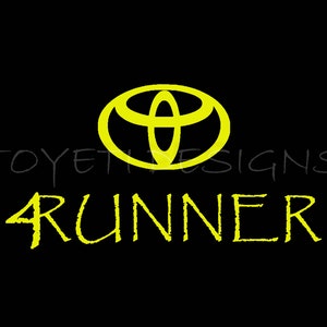 4Runner Yellow Theme Start up/Screen off Image