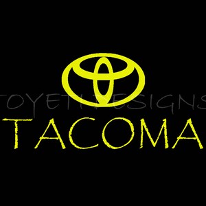 Tacoma Yellow Theme Start up/Screen off Image
