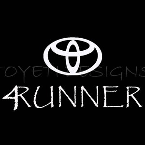 4Runner White Theme Start up/Screen off Image