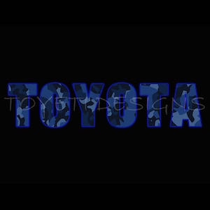 Toyota Blue Cammo Start up/Screen off Image