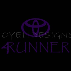4Runner Purple Theme Start up/Screen off Image