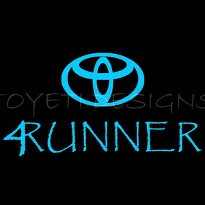 4Runner Light Blue Theme Start up/Screen off Image