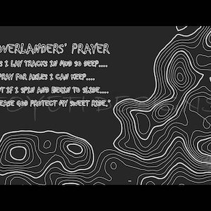 Toyota Overlander&#39;s Prayer Start up/Screen off Image