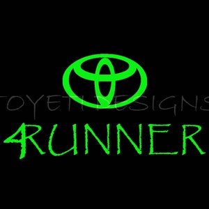4Runner Lime Green Theme Start up/Screen off Image