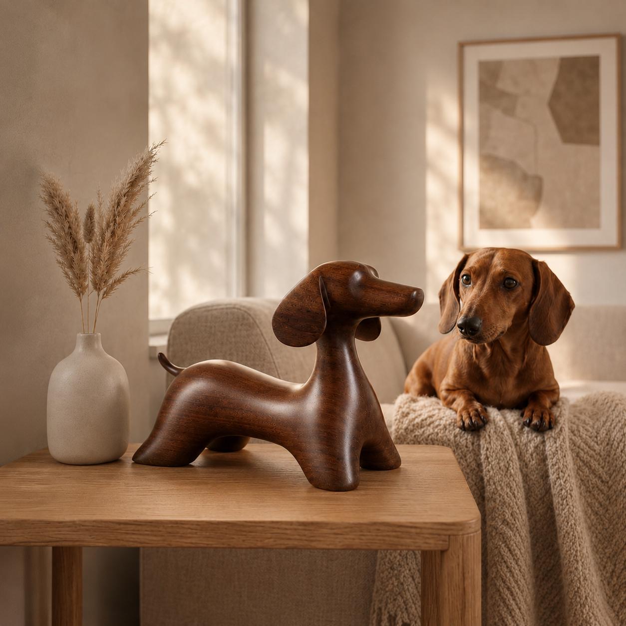 Dog human wood sculpture - Etsy 日本