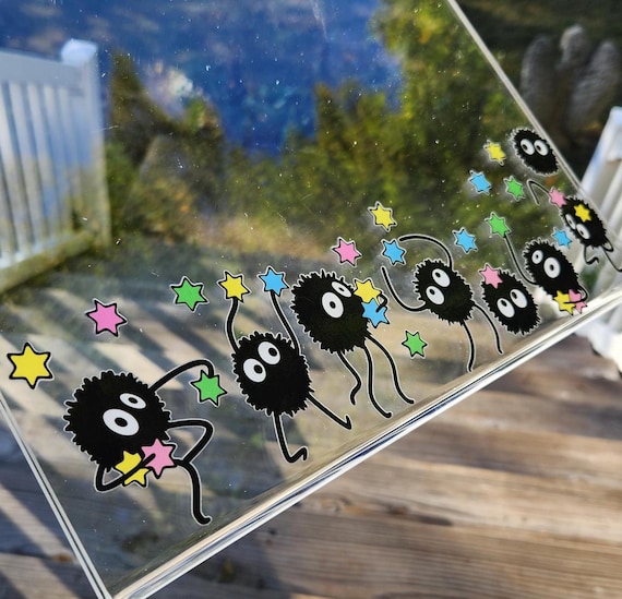 Anime Soot Sprite Sticker Pack: Waterproof Car/Water Bottle Decals