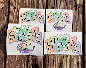 Fallout S.P.E.C.I.A.L. Stats Vinyl Sticker: Video Game Decal