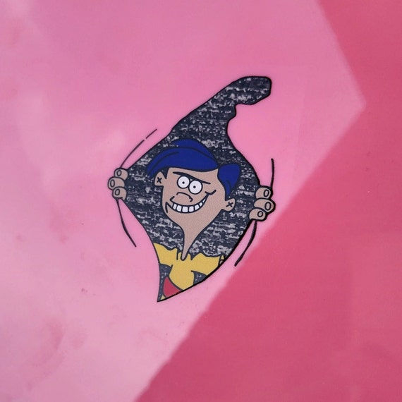 Life Has Many Doors Peeker Sticker | Ed Edd N Eddy Rolf Car Decal