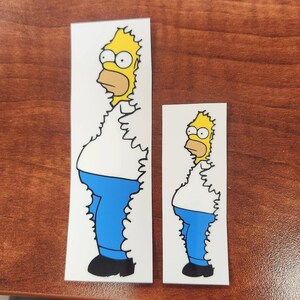 Size comparison of sticker size options