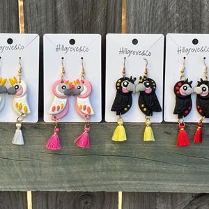 Australian parrot earrings | Traditional Australiana | Bird wildlife earrings