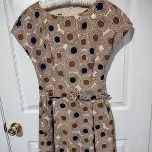 Anne Klein vintage polyester dress