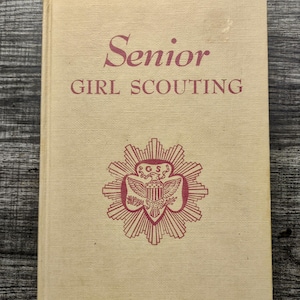 1952 Senior Girl Scouting Manual