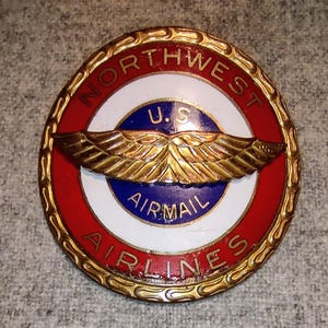 Vintage Pin for Northwest Airlines - Etsy