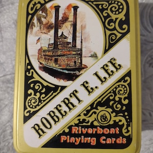 Robert E. Lee Riverboat Spielkarten 1980