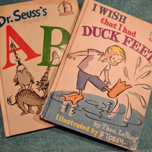2 Early Dr. Seuss books