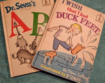 2 Early Dr. Seuss books