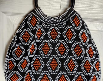 70s Candy Dot Bracelet Handle Purse