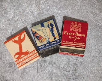 1930s-40s New York matchbooks