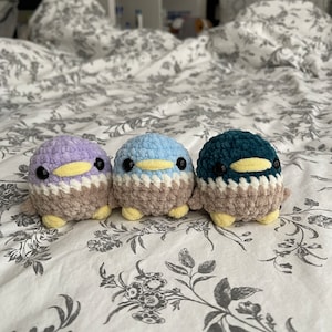 Handmade Crochet Mallard Duck Plushie, Mallard Duck Stuffed Animal, Cute Plushie, Cute Snuggle Buddy