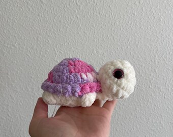 Gehäkelte Baby Schildkröte Stofftier, Stofftier Schildkröte