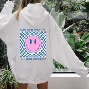Vintage Sweatshirt, Trendy Sweatshirt, Motivational Shirt, Inspirational Shirt, Womens Sweatshirt, Girl Power Shirt, Good Vibes Only