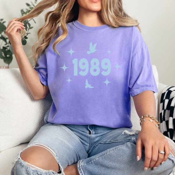 Vintage 1989 Taylors Version Shirt | Swiftie Gift, Taylorswift Tshirt, Fan Tee, Aesthetic Clothing, 1989 Shirt, Swiftie Merch, Taylor Swift