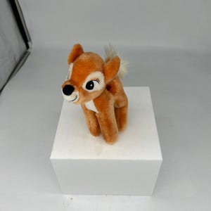 Vintage Walt Disney Animated Film Classic Bambi Plush  7&quot; stuffed animal