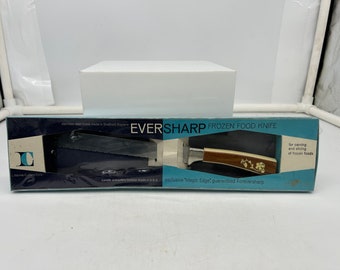 Eversharp Frozen Food Decorative Handle Knife Lifetime cutlery new old stock