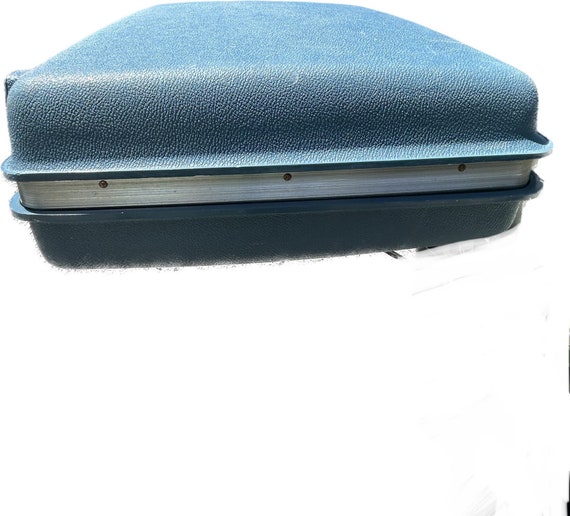 Vintage Samsonite Saturn Blue Hard Shell Luggage … - image 5