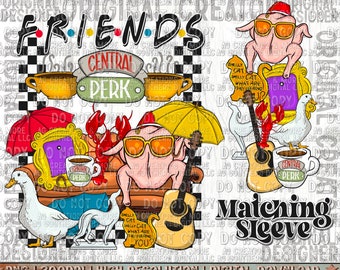 Trendy Design Friends Png, Sublimation Png, Trendy Design png, Friends Shirt Design, ORIGINAL CREATOR