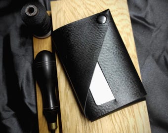 Minimalist Leather Wallet Card Holder, men's wallet Slim Minimal Small Leather Wallet, women's wallet,front pocket wallet