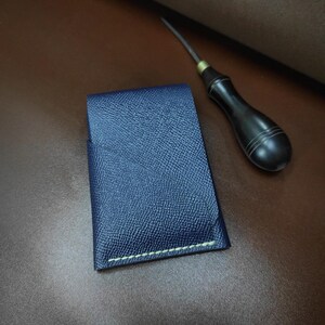 Portafoglio sottile in pelle con porta carte, portafoglio sottile, portafoglio da uomo, portamonete classico, regalo perfetto, portafoglio porta biglietti da visita