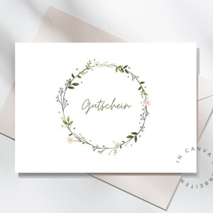 Modèle de bon de réduction Photographe Boho | Modèle Canva | Exemple de modèle de photographe | Modèle de bon | Liste de prix | Carte de visite | Modèle Canva