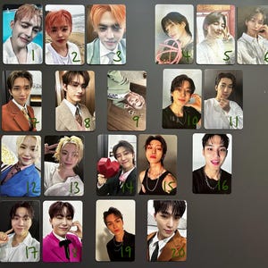 Seventeen: officiële fotokaarten van Spill The Feels