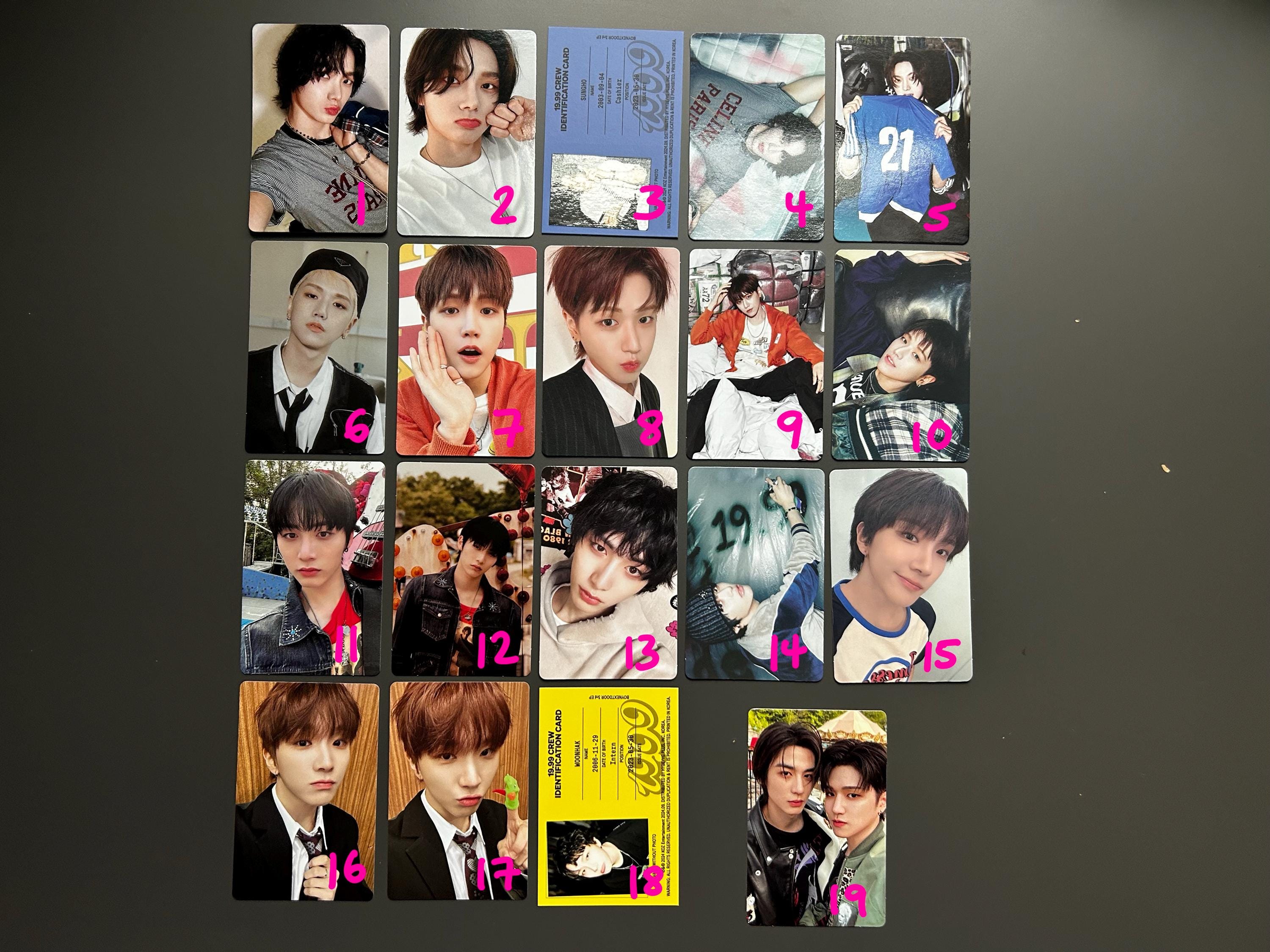 Boynextdoor Photocard Official - Etsy